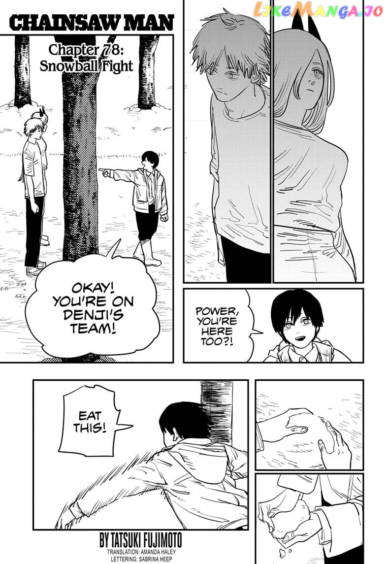 Chainsaw Man, Chapter 78 image 01
